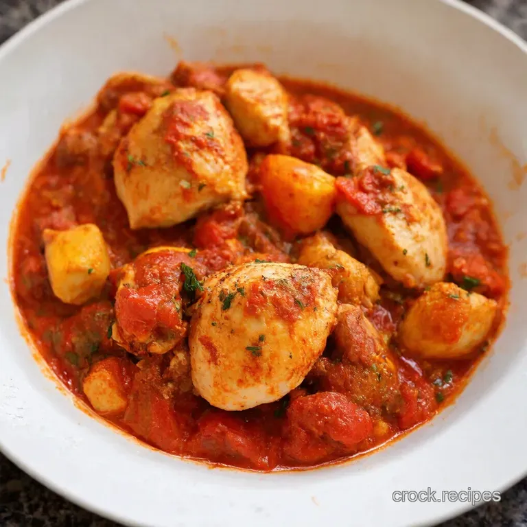Hearty Chicken Cacciatore Italian Comfort Food Made Easy presentation