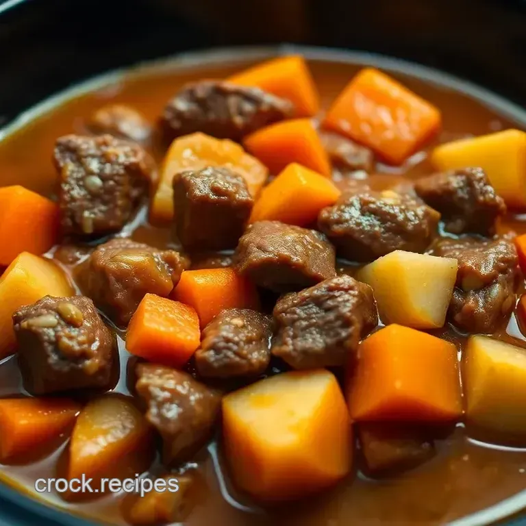 Hearty Crock Pot Beef Stew
