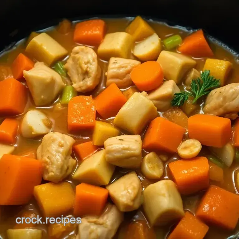 Hearty Harvest Chicken Stew (Crockpot Comfort)