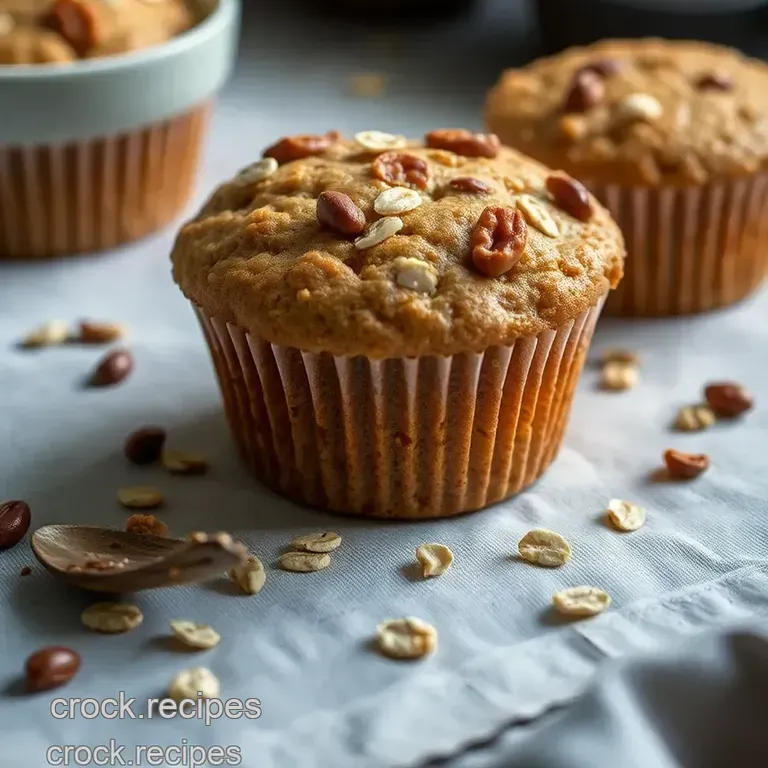 Hearty Homemade Oatmeal Muffins – A Wholesome Start to Your Day presentation