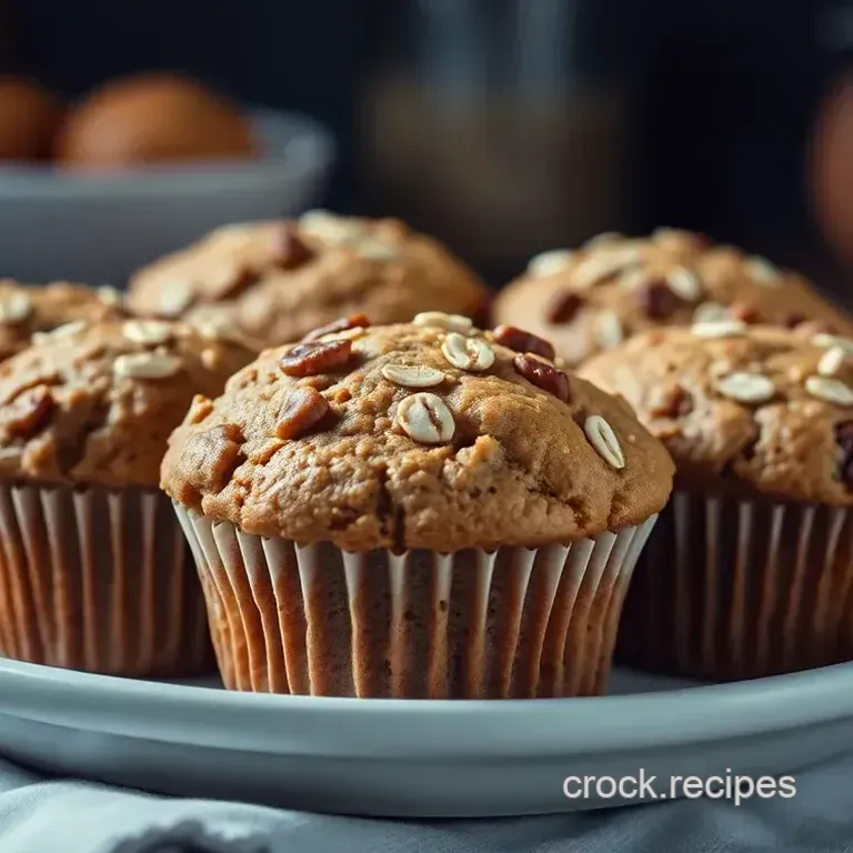 Hearty Homemade Oatmeal Muffins – A Wholesome Start to Your Day