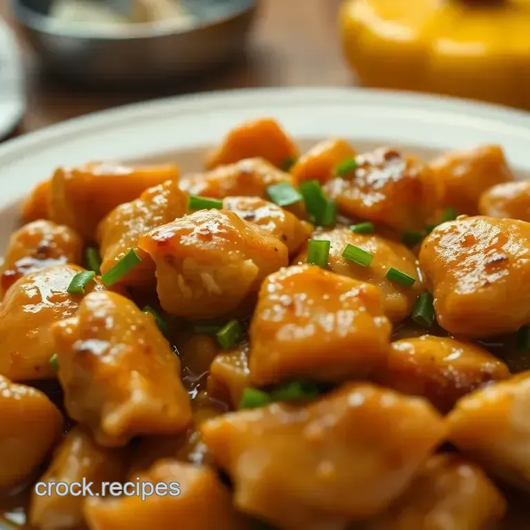 Hearty Honey Garlic Boneless Chicken