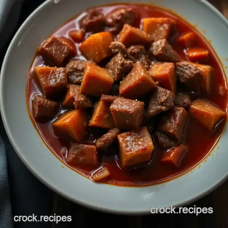 Hearty Instant Pot Beef Stew presentation