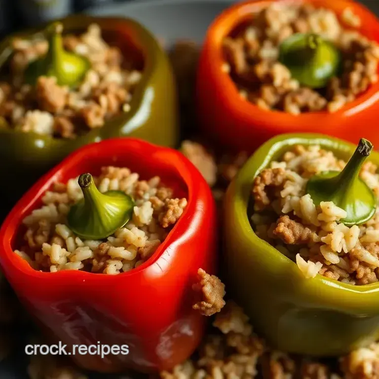Heavenly Baked Stuffed Peppers: A Flavorful Feast