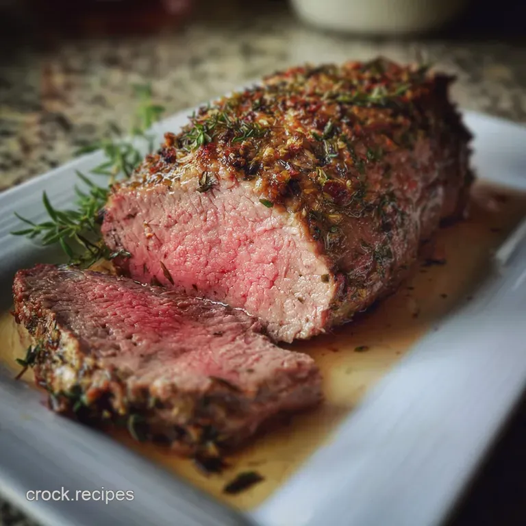 Strip Loin Roast: Perfect Herb-Crusted Sunday Roast