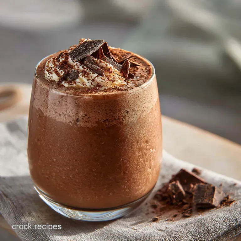 The Best High Protein Keto Frosty Recipe: Thick Creamy Low Carb presentation