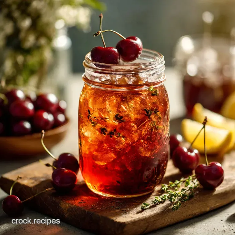 The Wimbledon Cooler Fresh Cherry Arnold Palmer