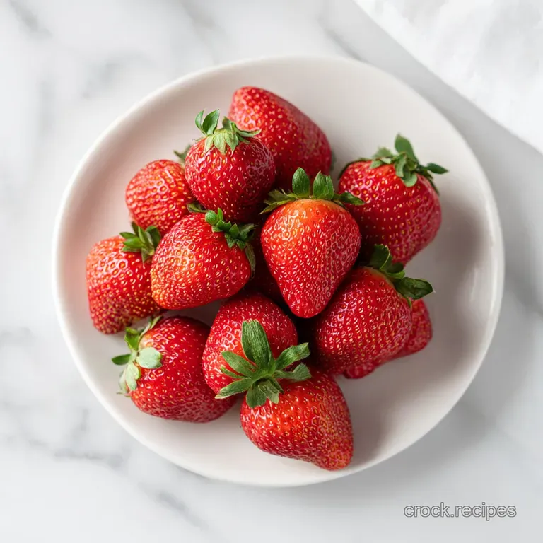 Strawberry Fruit Snack: Healthy and Homemade