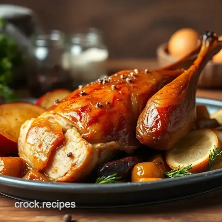 Sweet & Spicy Roast Partridge with Honey & Black Pepper