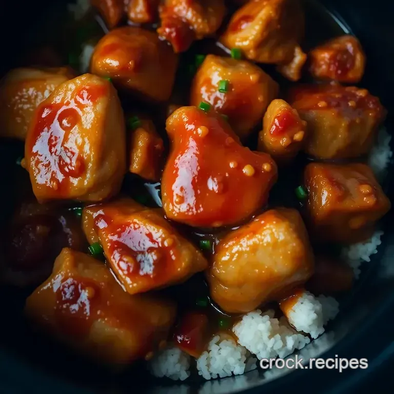 Honey Garlic Chicken &ndash; Set It and Forget It! presentation