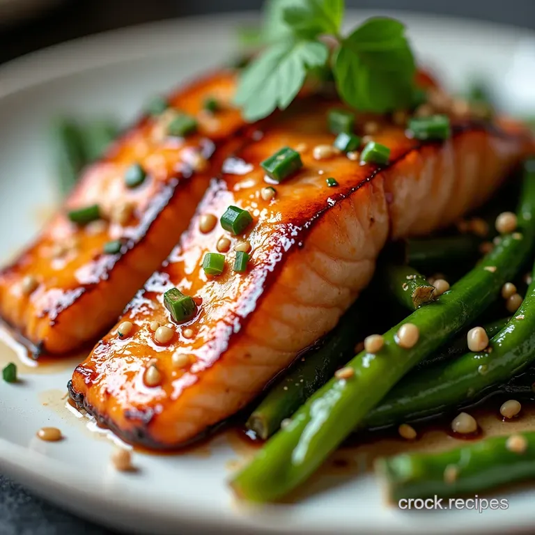 Sticky Honey Garlic Salmon Quick Asian Dinner Recipes