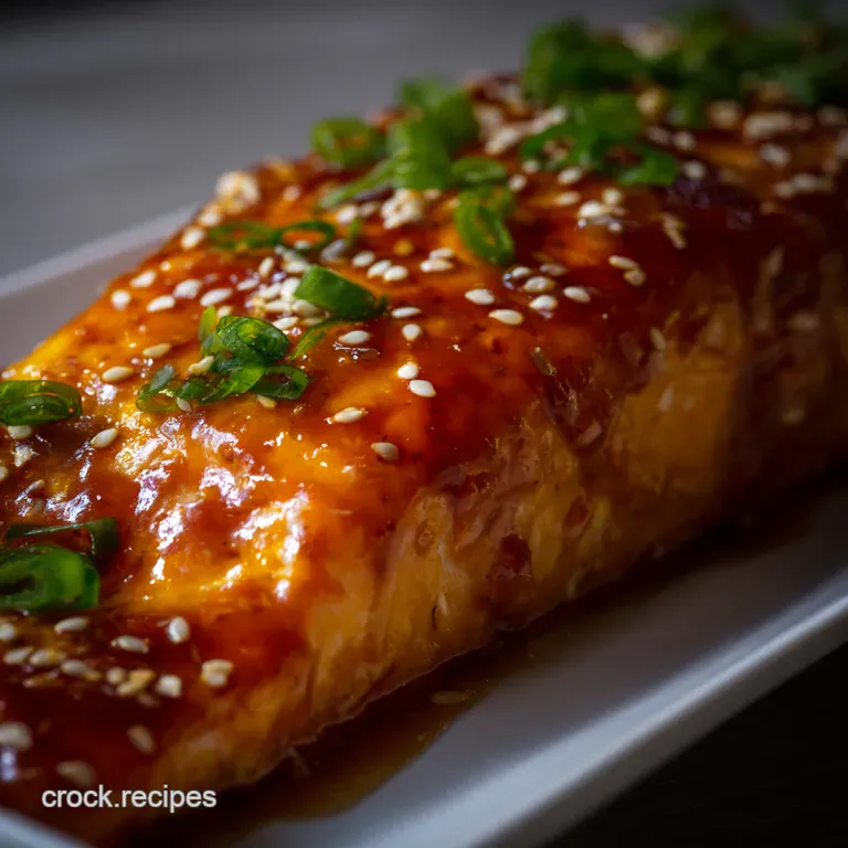 HoneyKissed Salmon A Baked Delight presentation