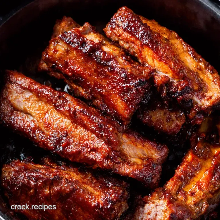 Instant Pot BBQ Spare Ribs FallOffTheBone Delicious
