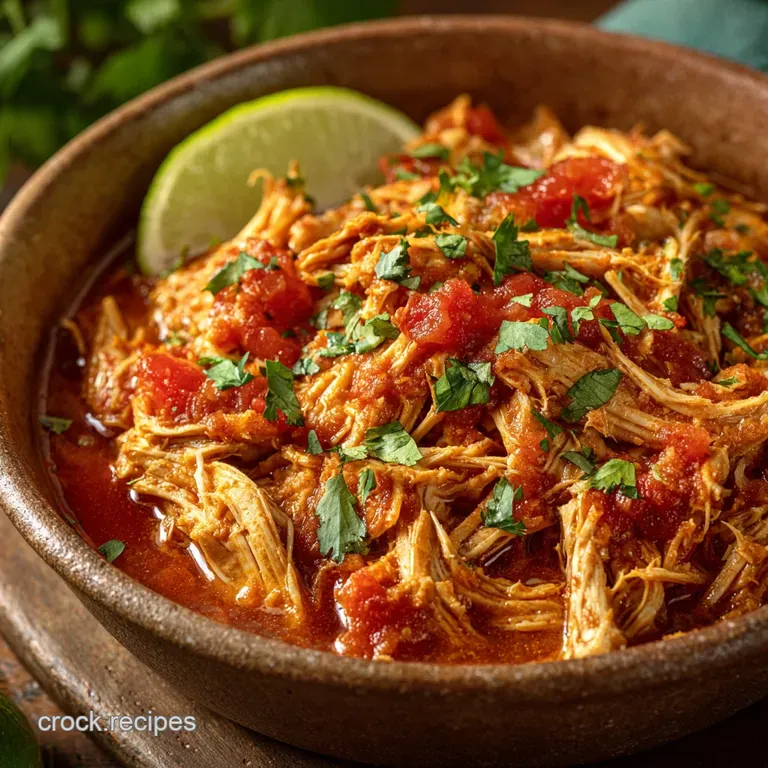 Instant Pot Salsa Chicken: Speedy Shred for Tacos Healthy Weeknights presentation