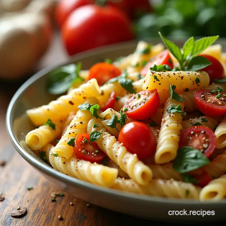 Italian Pasta Salad 7 Summer Sensations presentation