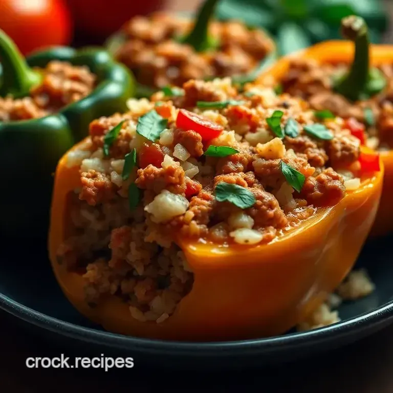 Italian Stuffed Capsicum Delight
