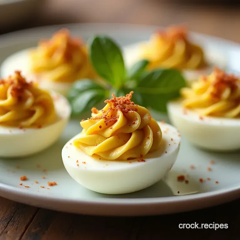 Jalapeño Popper Deviled Eggs