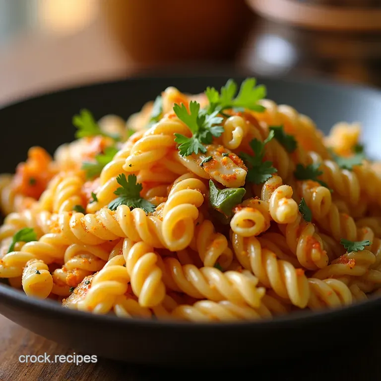 Jalape&ntilde;o Popper Pasta Salad presentation