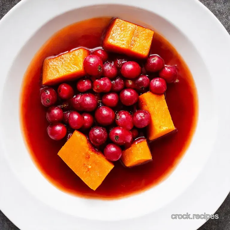 JewelToned CranberryGlazed Roasted Butternut Squash