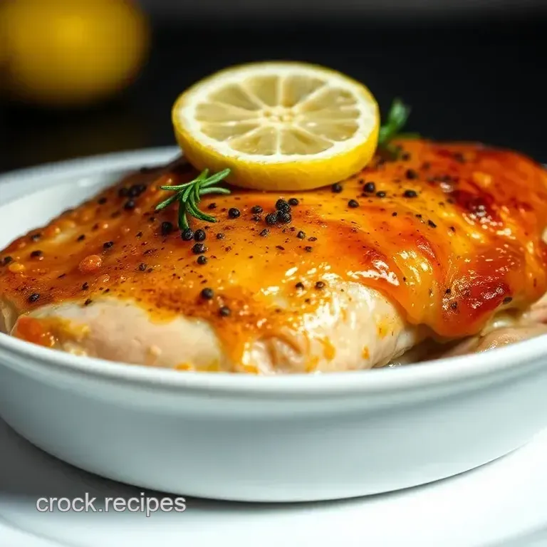 Juicy & Flavorful Baked Bone-In Chicken Breast