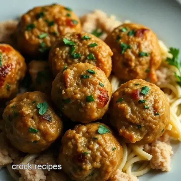 Juicy & Herb-Infused Chicken Meatballs