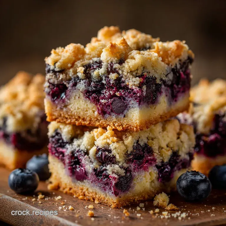 Keto Blueberry Jamboree Bars the Lowcarb Celebration Slices presentation