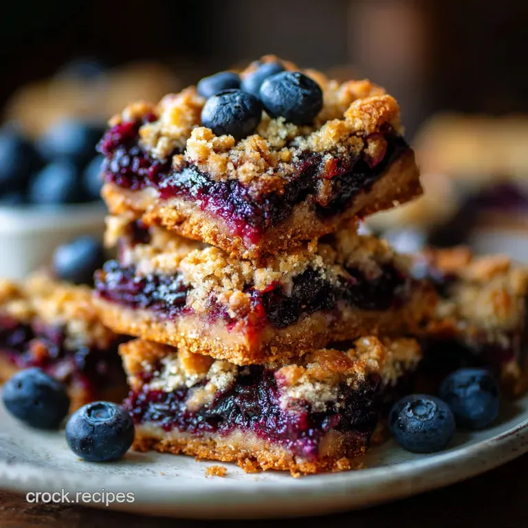 Keto Blueberry Jamboree Bars The LowCarb Celebration Slices