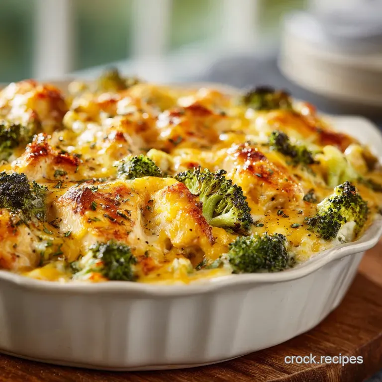 Cheesy Keto Chicken Broccoli Casserole: The Ultimate Low-Carb Comfort Bake