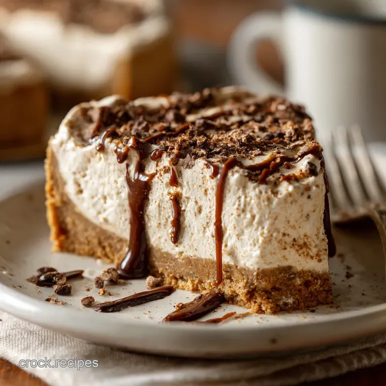Keto Cold Brew Coffee Pie: Our Ultimate No-Bake Mousse Dessert presentation