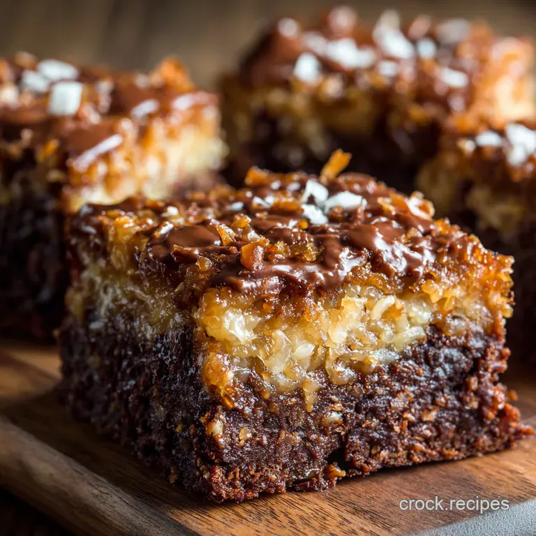 Keto German Chocolate Brownies Our Best Fudgy Sugarfree Indulgence presentation