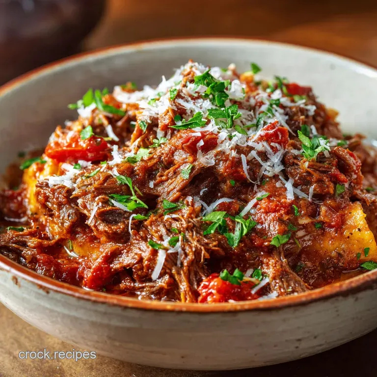 Keto Instant Pot Recipes: Our Best Melt-In-Mouth Tuscan Beef Ragu presentation