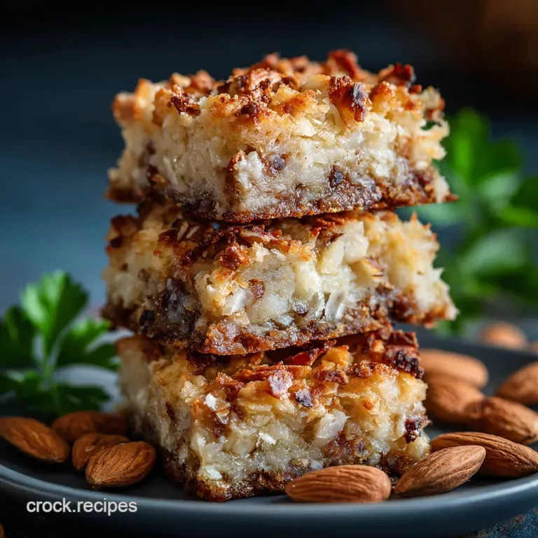 Keto Macadamia Coconut Bars: the Ultimate Low-Carb Tropical Dream presentation