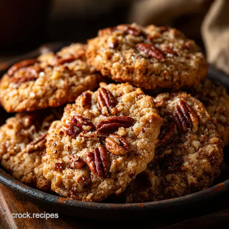 Keto Maple Cookies the Ultimate Sugarfree Pecan Crunch Biscuit presentation