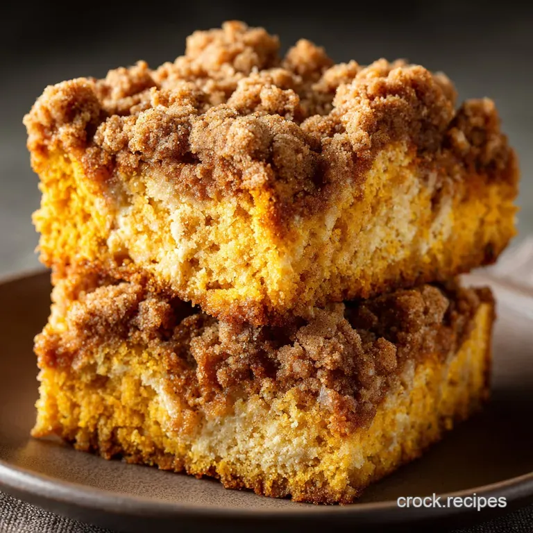 Keto Pumpkin Coffee Cake: the Ultimate Crumb Streusel Recipe presentation