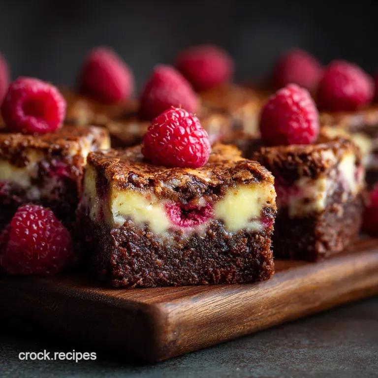 Keto Raspberry Cheesecake Brownies The Duchesss Decadent Fudgy Delight