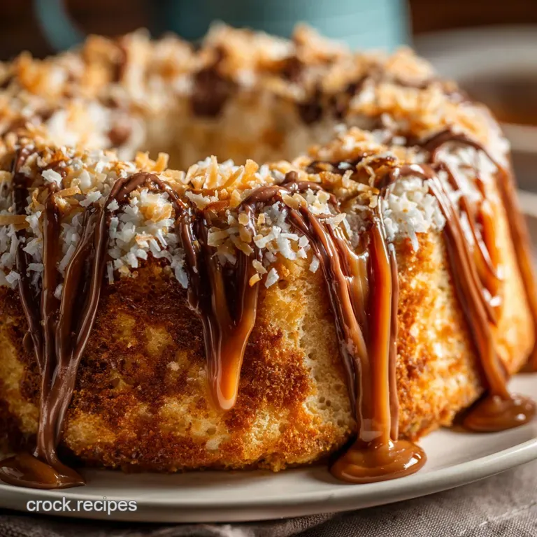 Keto Samoa Bundt Cake the Ultimate Triplelayer Sugar Free Showstopper presentation