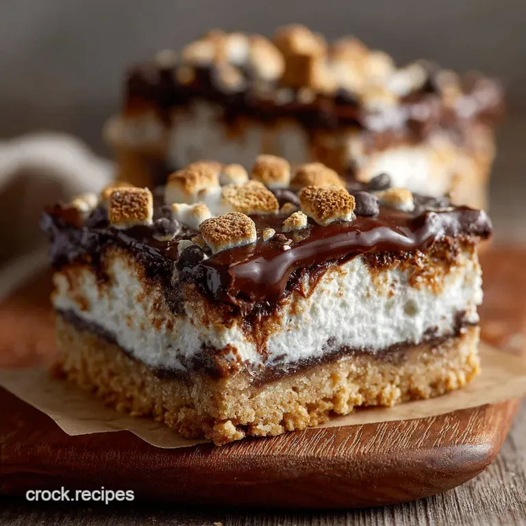 Keto Smores Bars: The Ultimate Gooey Sugar-Free Low Carb Dessert