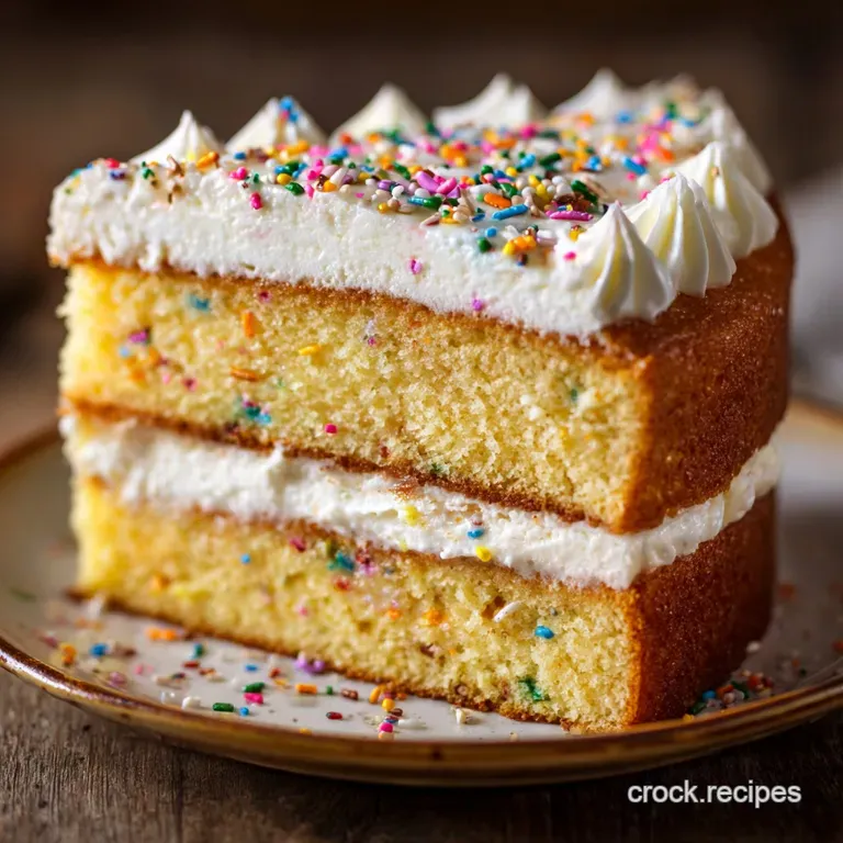 Keto Vanilla Birthday Cake: the Great British Low-Carb Celebration Sponge presentation
