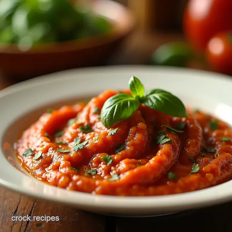 Knockyoursocksoff Romesco Sauce presentation