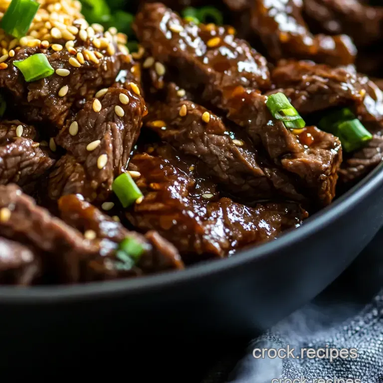 Korean Ground Beef Bowls: 15-Minute Magic! presentation