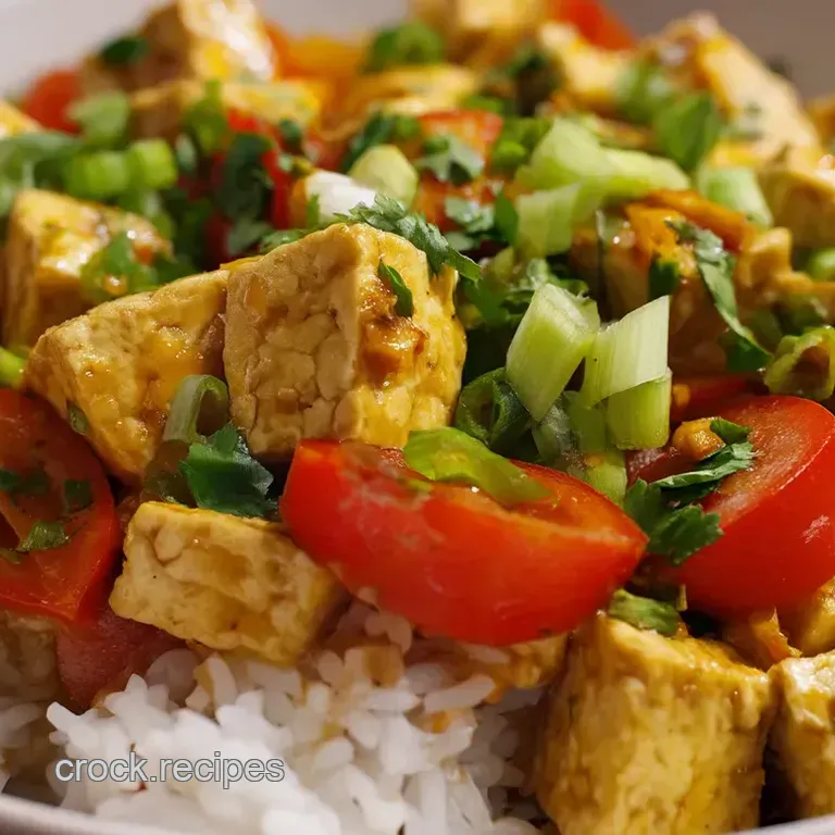 Kung Pao Crispy Tofu