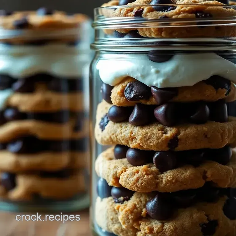 Layered Cookie Mix in a Jar