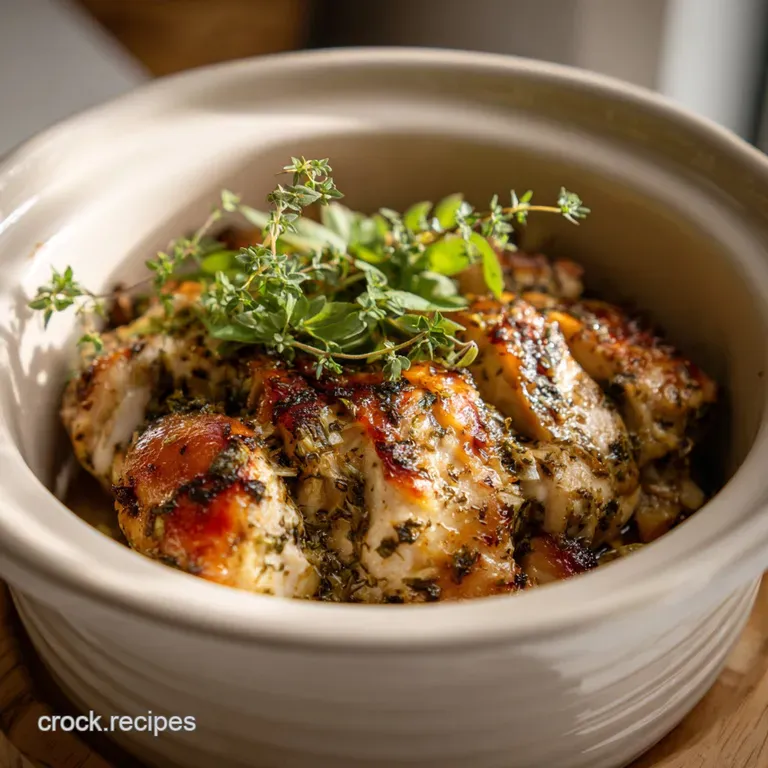 Lazy Girl Crock Pot Recipe: Creamy Chicken