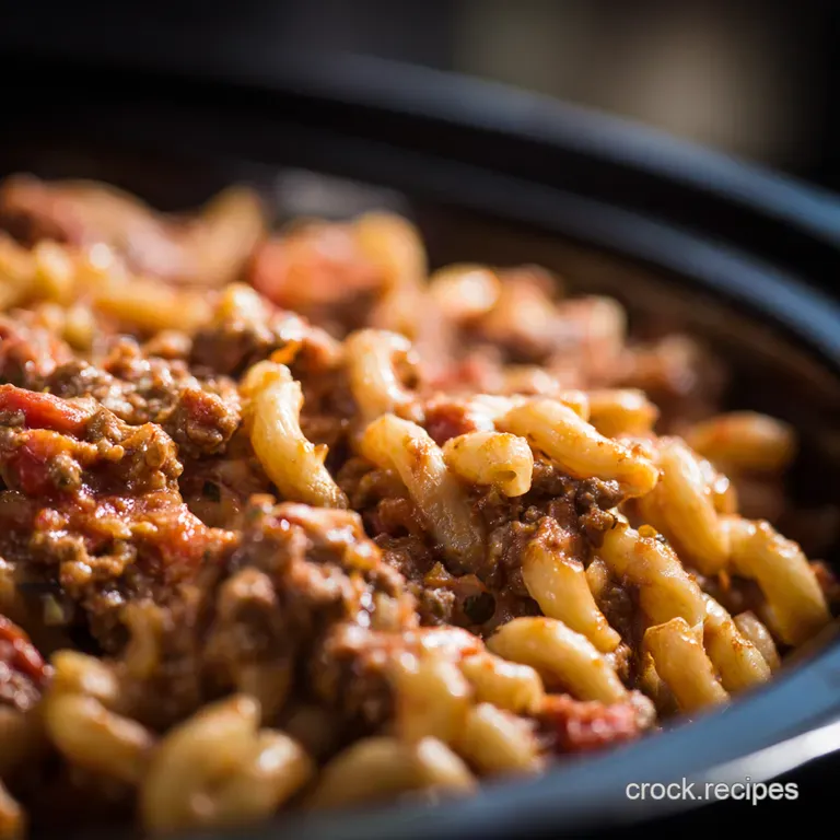 Lazy Sunday Slow Cooker Bolognese Pasta Bake