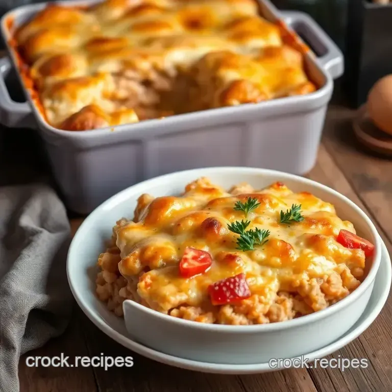 Bake Turkey Casserole: Comfort Food Delight presentation