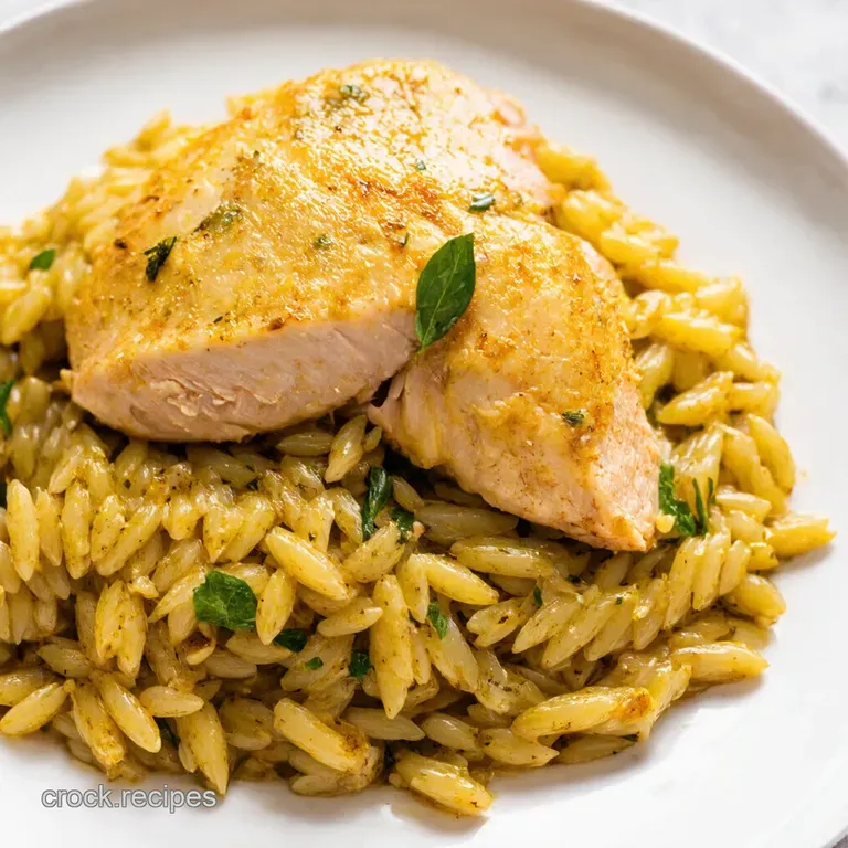 Lemon Herb Chicken and Orzo A Mediterranean Delight