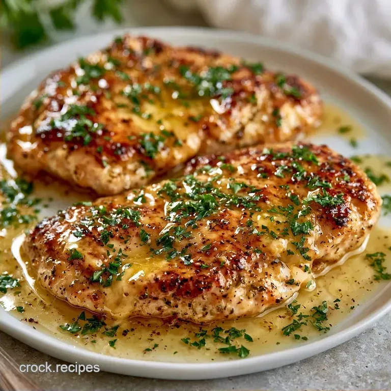 Lemon Herb Chicken Butter: Pan-Seared