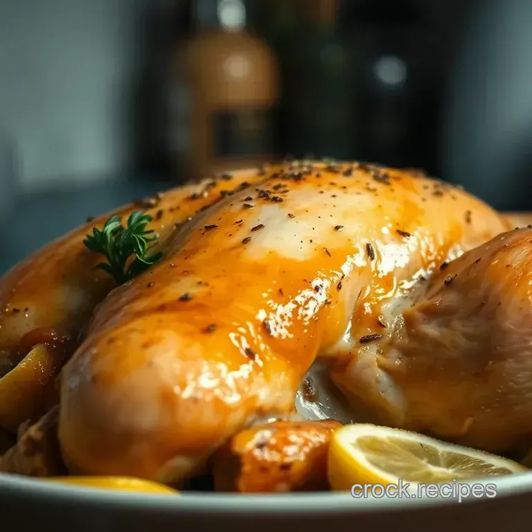Lemon Herb Roast Chicken with Garlic Potatoes