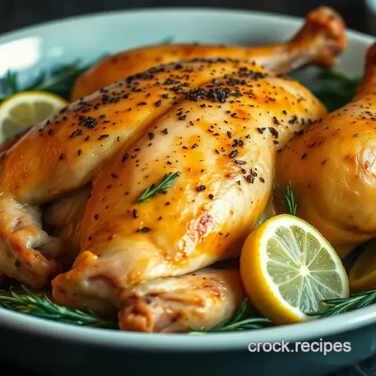 Lemon Herb Roasted Chicken and Veggies