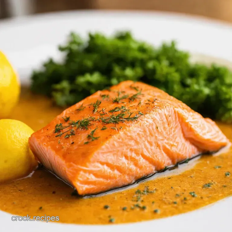 LemonHerb Crusted Salmon with Roasted Asparagus presentation